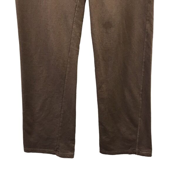 Lapis Pants Womens Medium Sweat Brown Embroidered Drawstring - Picture 3 of 9